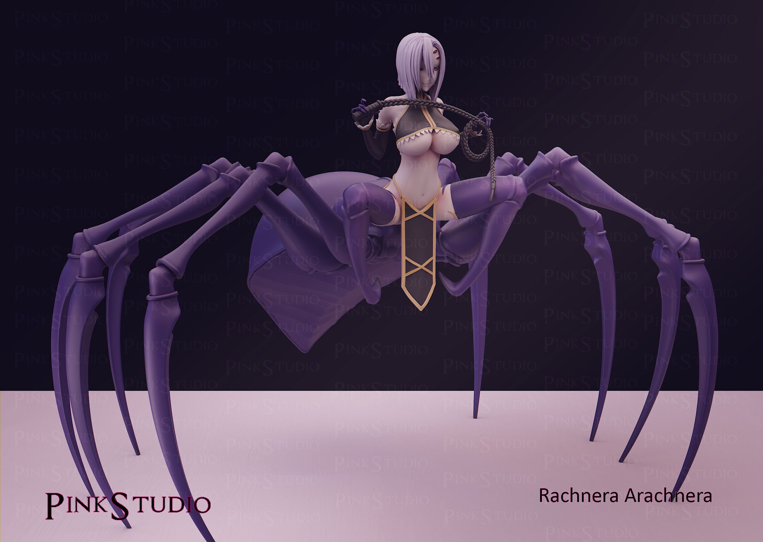Monster Musume - Rachnera Arachnera 3D print model_3