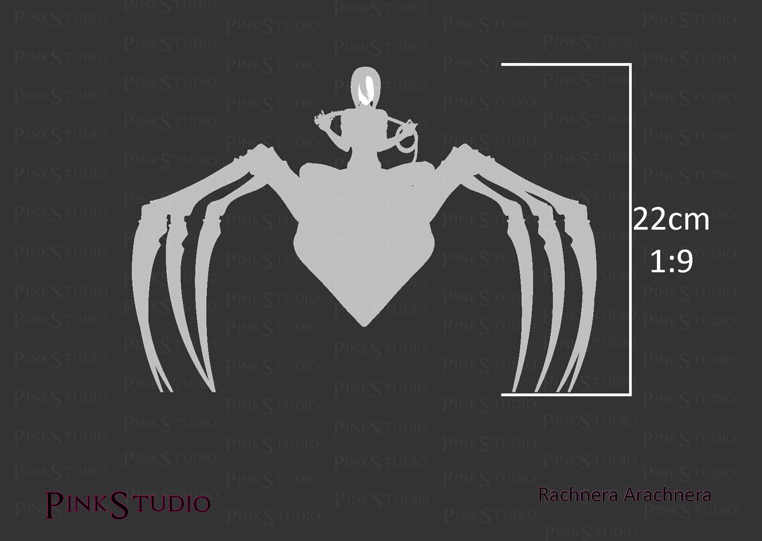 Monster Musume - Rachnera Arachnera 3D print model_39