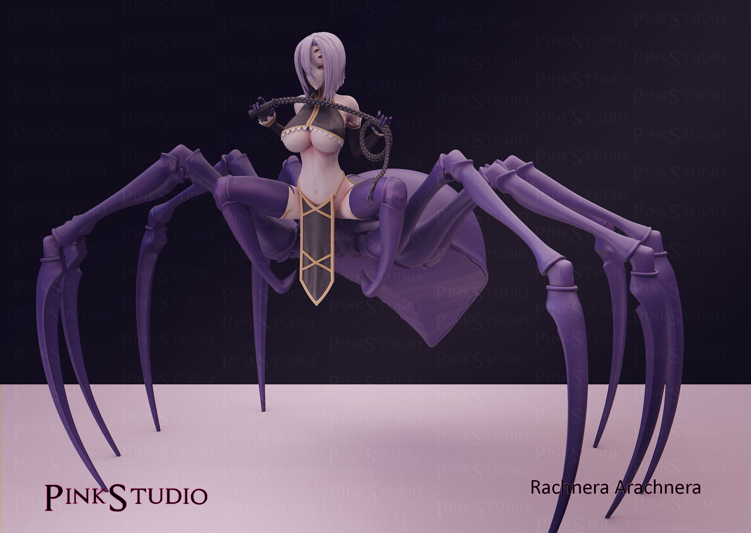 Monster Musume - Rachnera Arachnera 3D print model_31