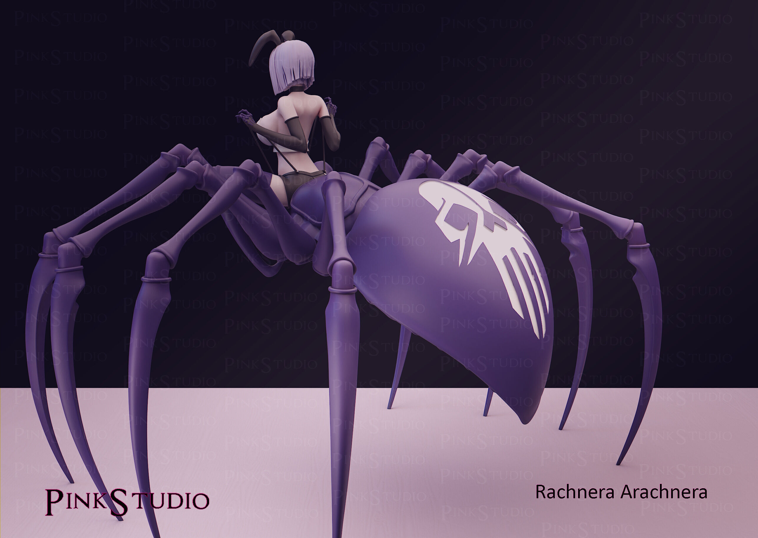 Monster Musume - Rachnera Arachnera 3D print model_22