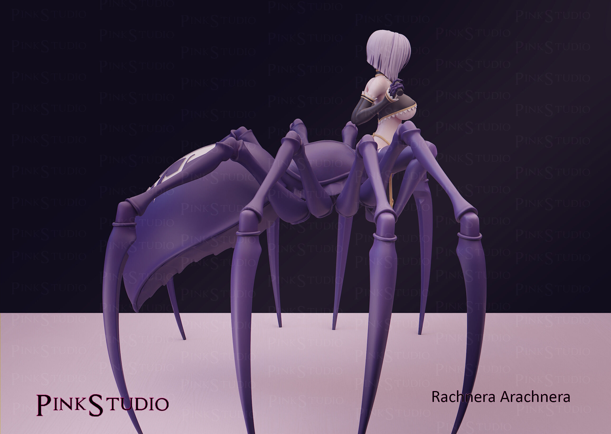 Monster Musume - Rachnera Arachnera 3D print model_9