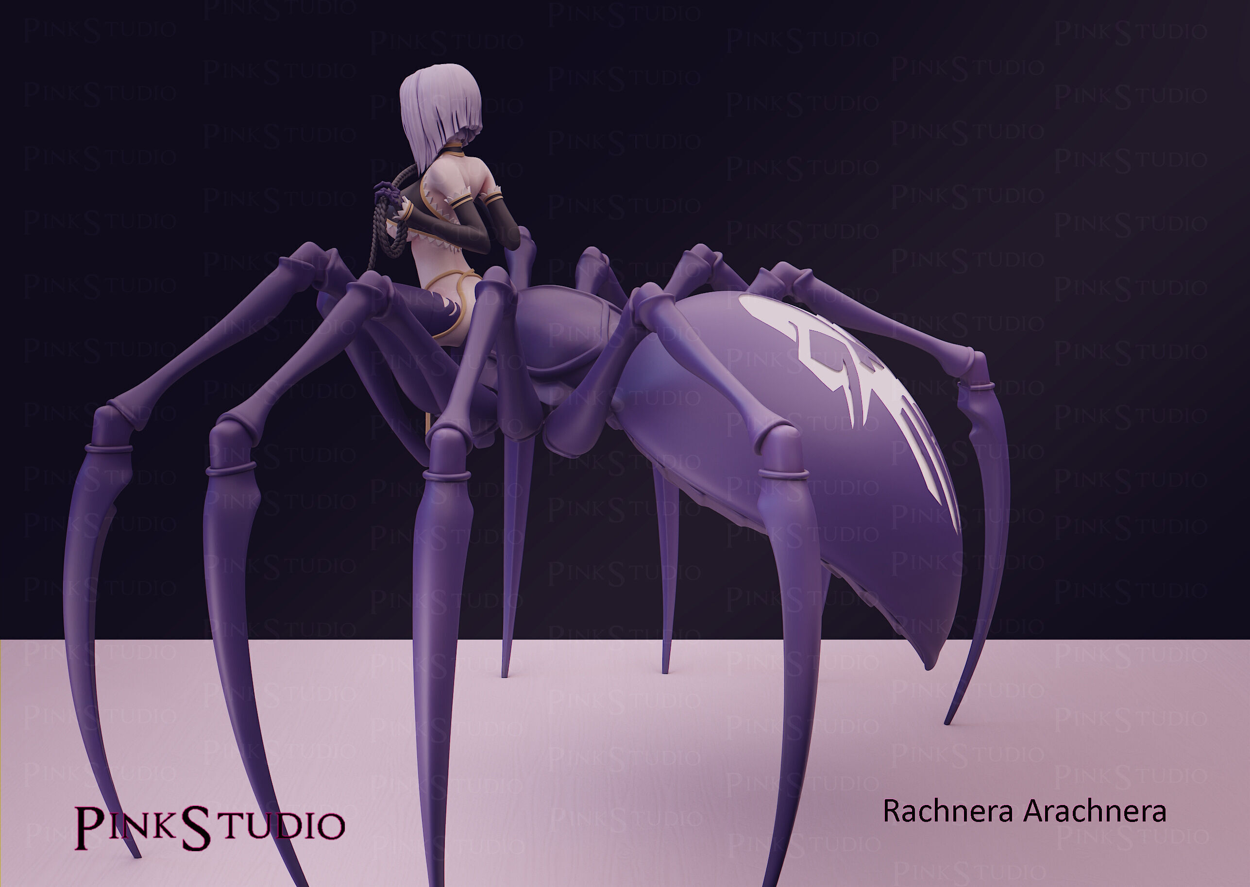 Monster Musume - Rachnera Arachnera 3D print model_23