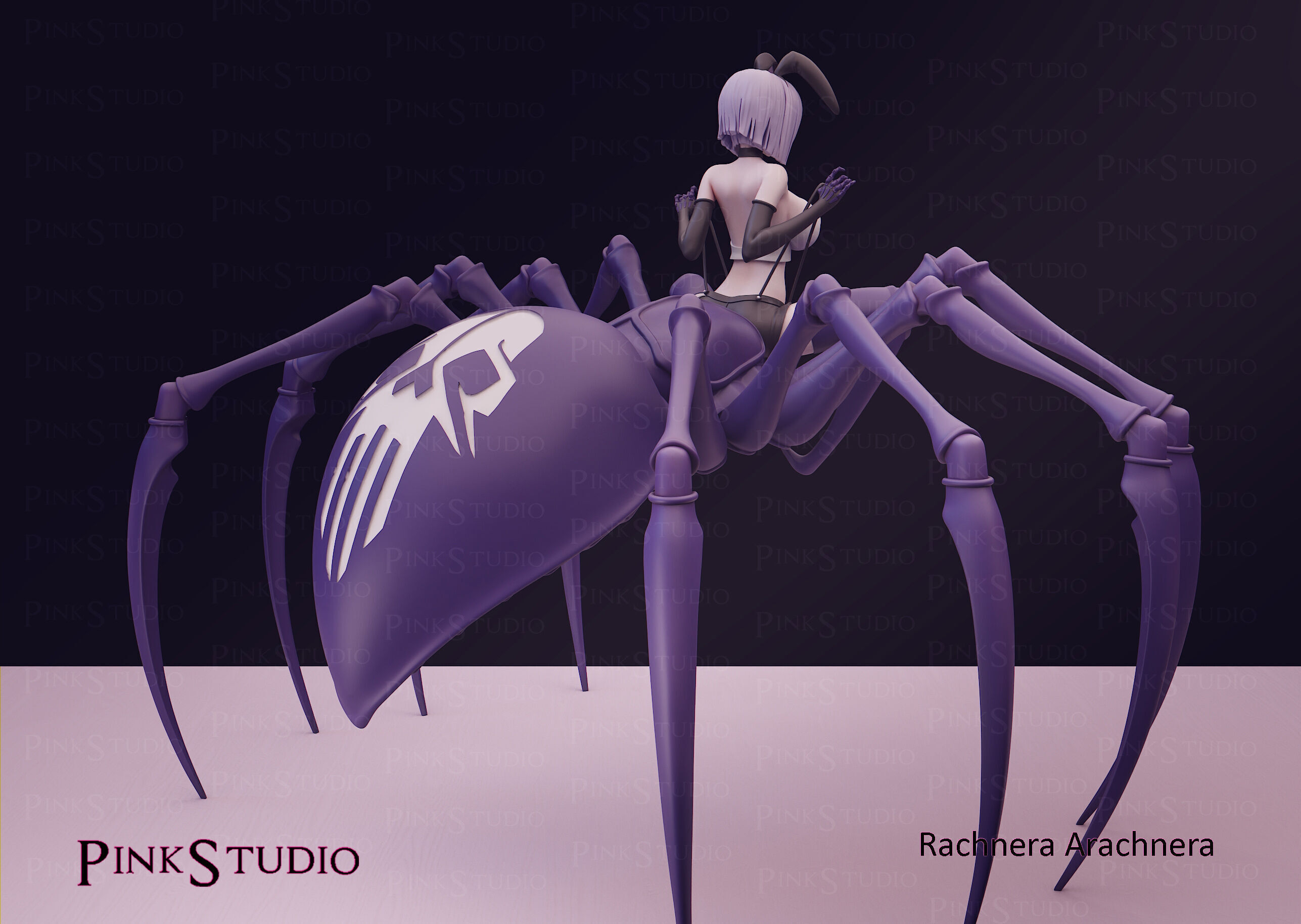 Monster Musume - Rachnera Arachnera 3D print model_14