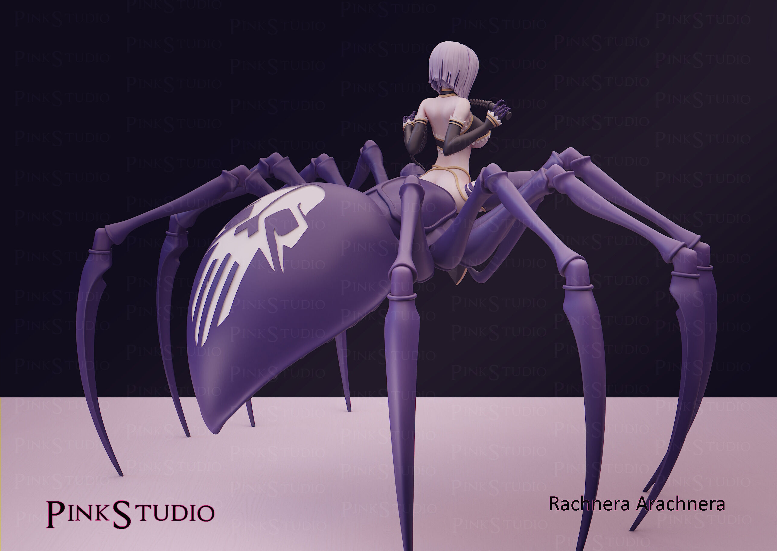 Monster Musume - Rachnera Arachnera 3D print model_13