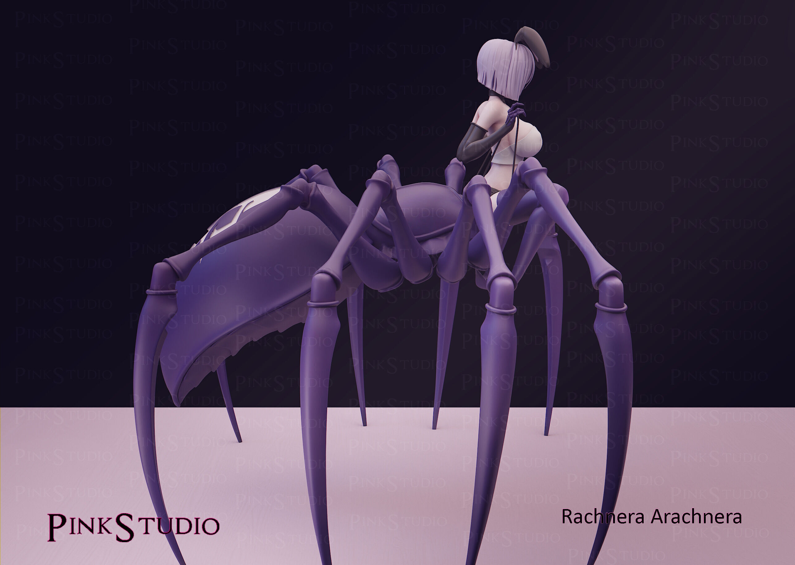 Monster Musume - Rachnera Arachnera 3D print model_10