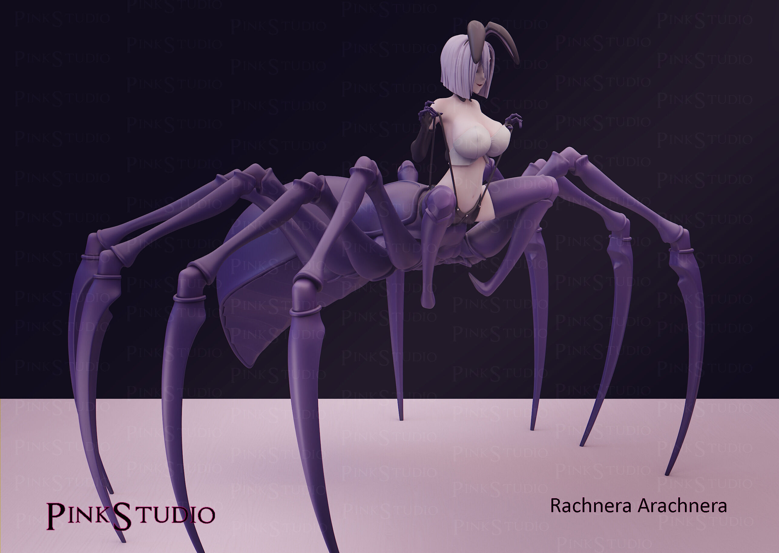 Monster Musume - Rachnera Arachnera 3D print model_6
