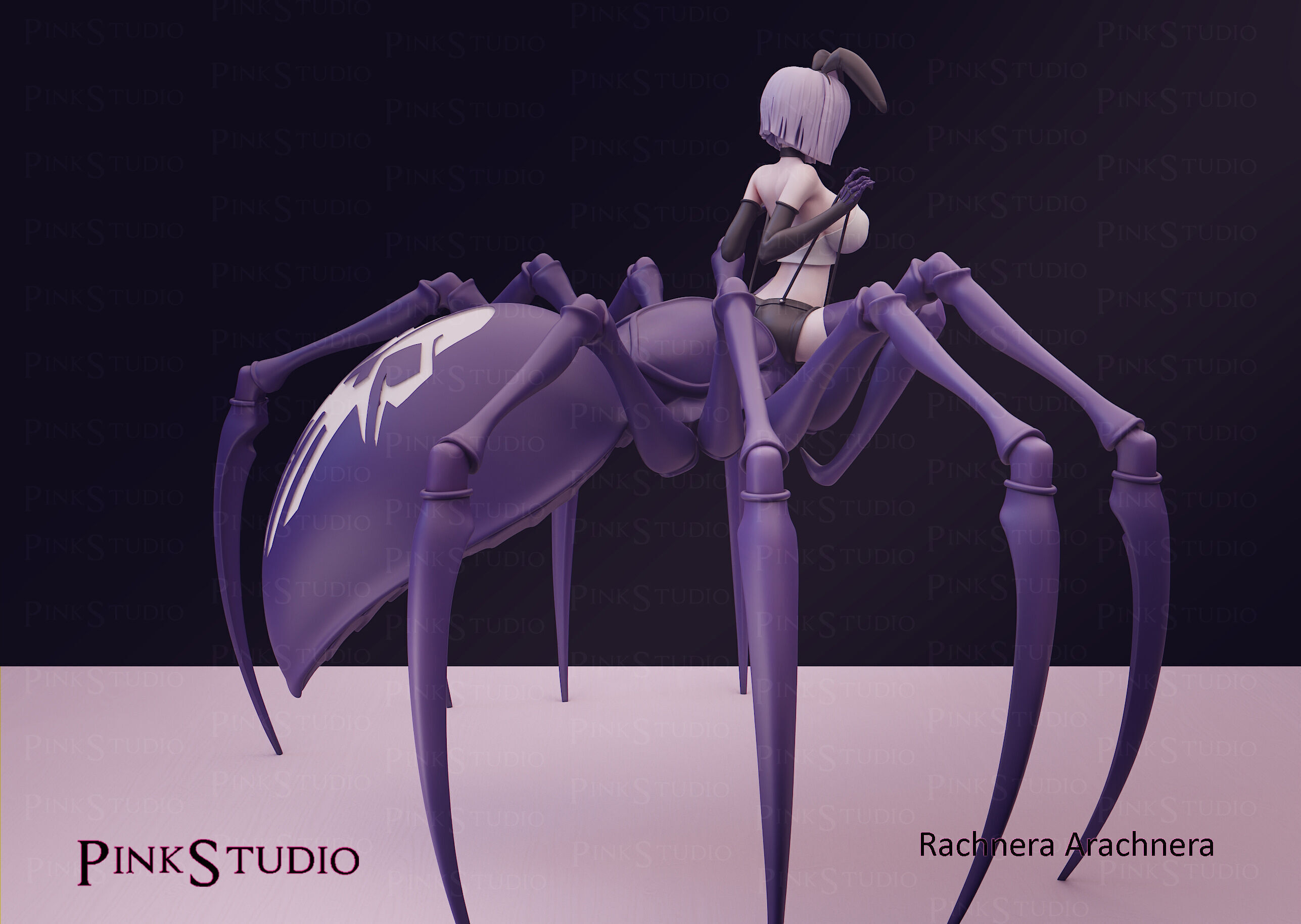 Monster Musume - Rachnera Arachnera 3D print model_12