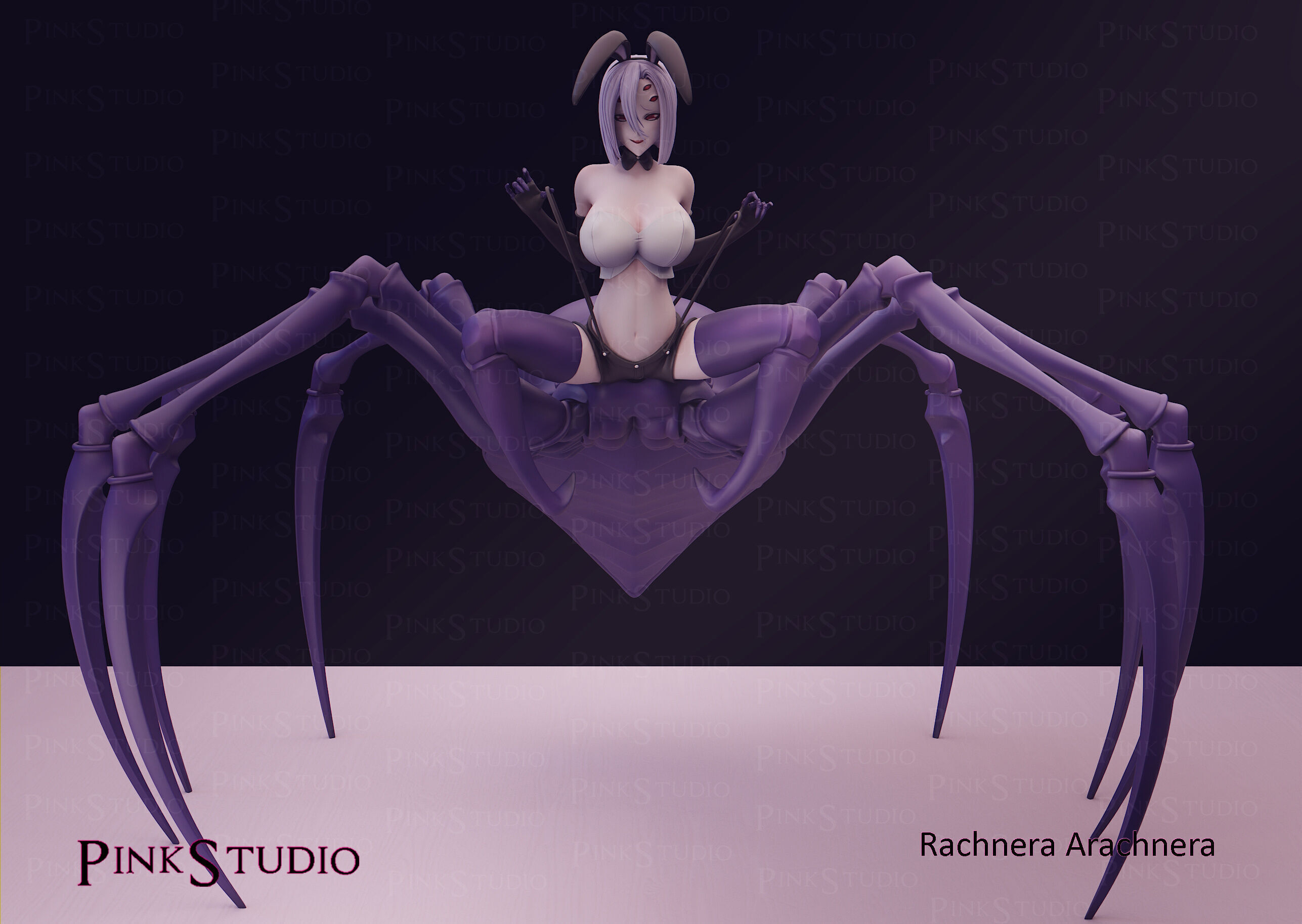 Monster Musume - Rachnera Arachnera 3D print model_2