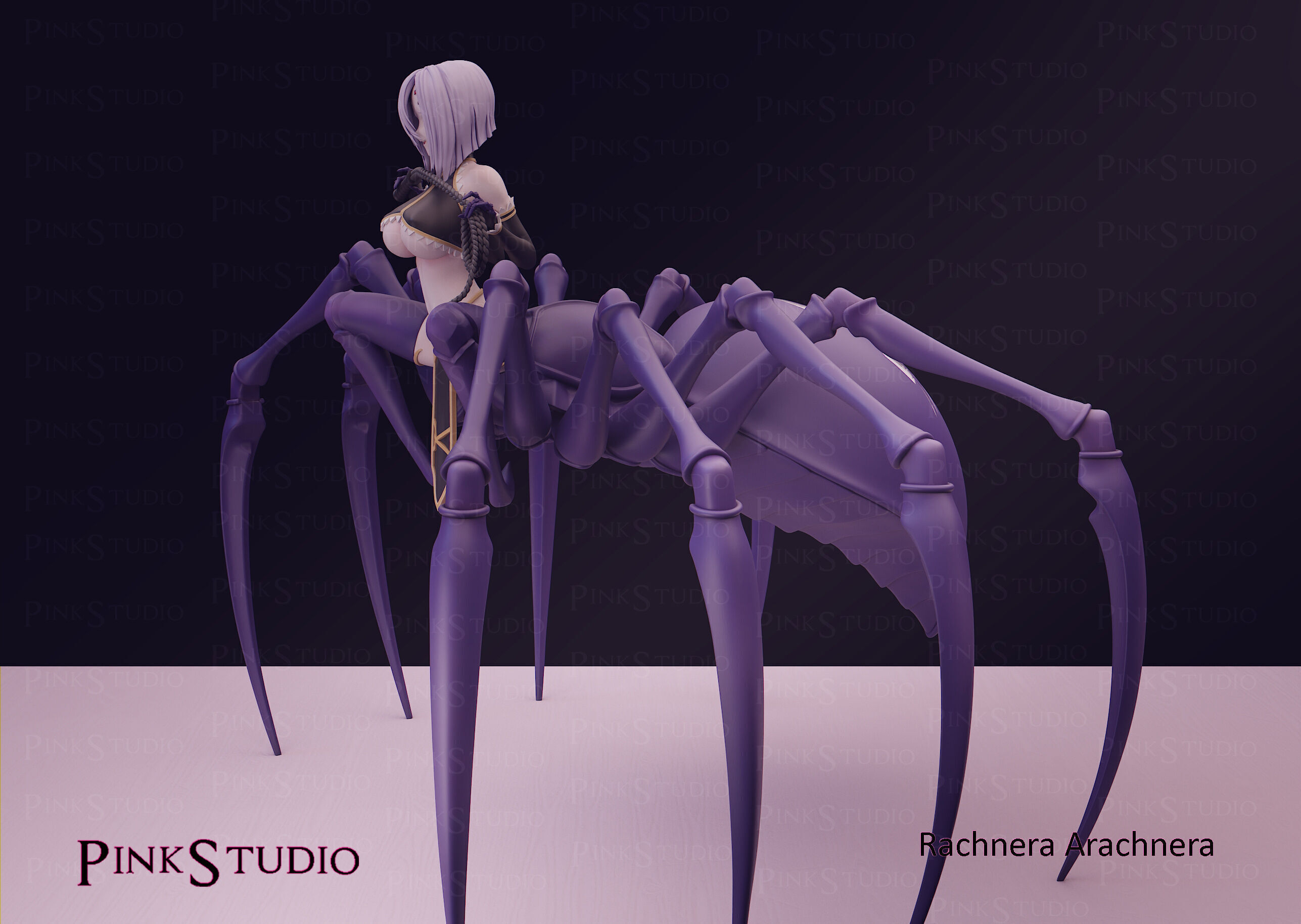 Monster Musume - Rachnera Arachnera 3D print model_27