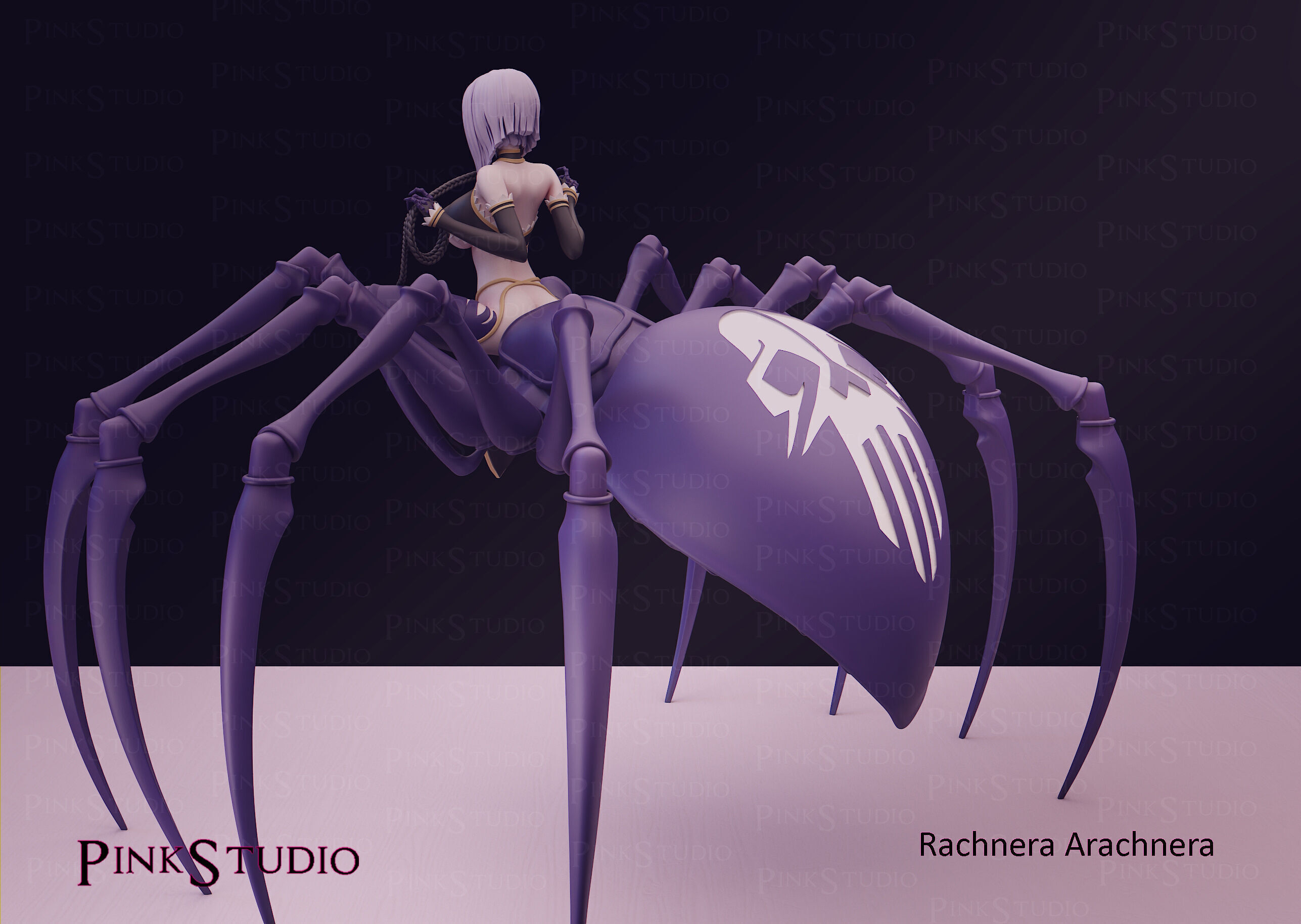 Monster Musume - Rachnera Arachnera 3D print model_21