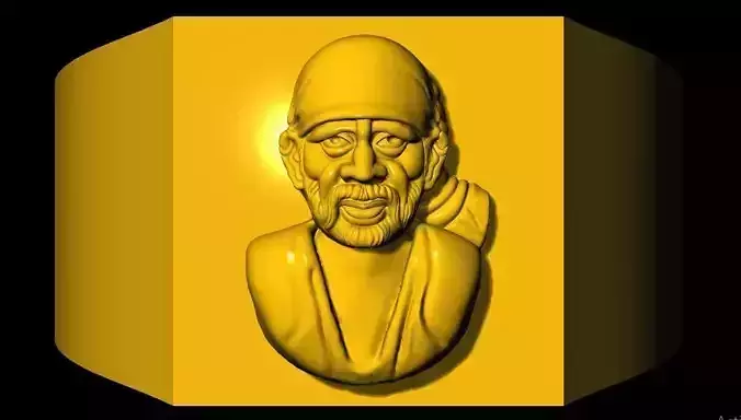 sai baba ring 3dm file 3D print model