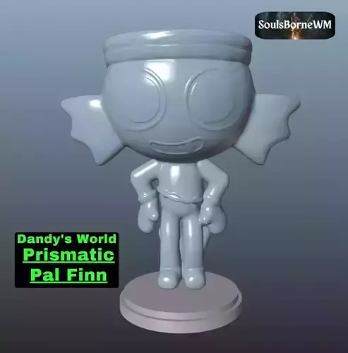 Dandy World Skin Prismatic Pal Finn