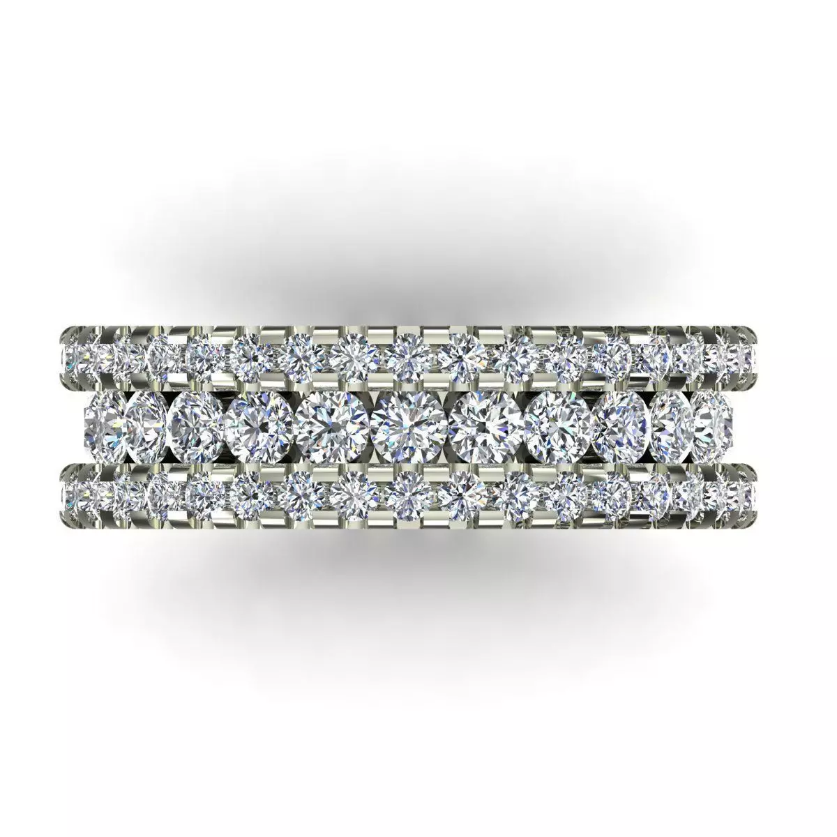 Band Ring 3D print model_0