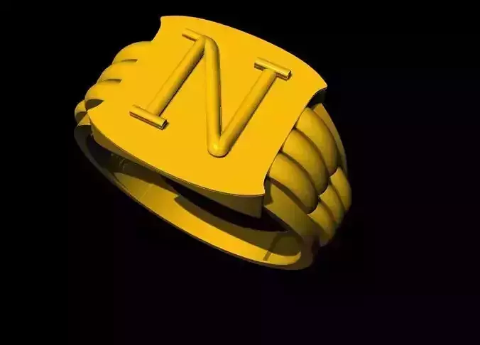 men ring 3dm file 3D print model
