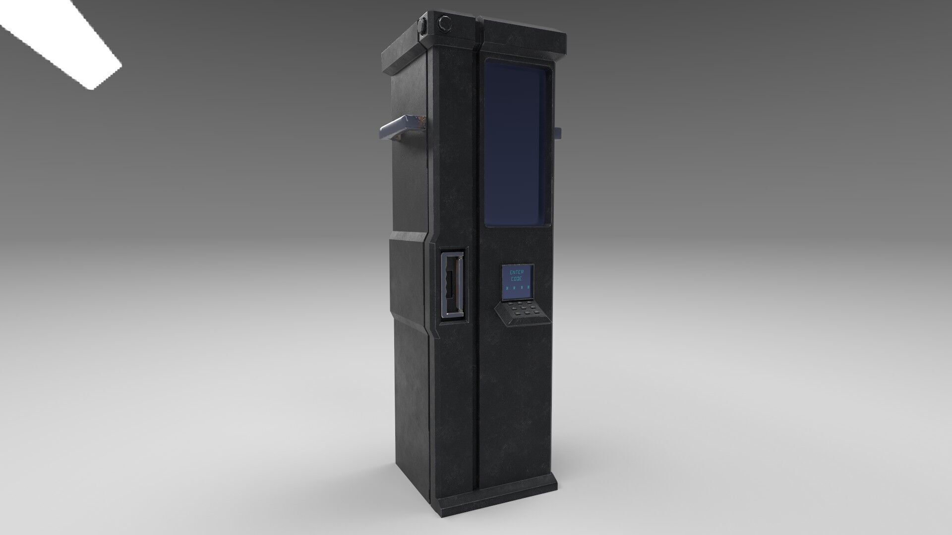 SCI-FI - Style Asset for games Low-poly 3D model_5