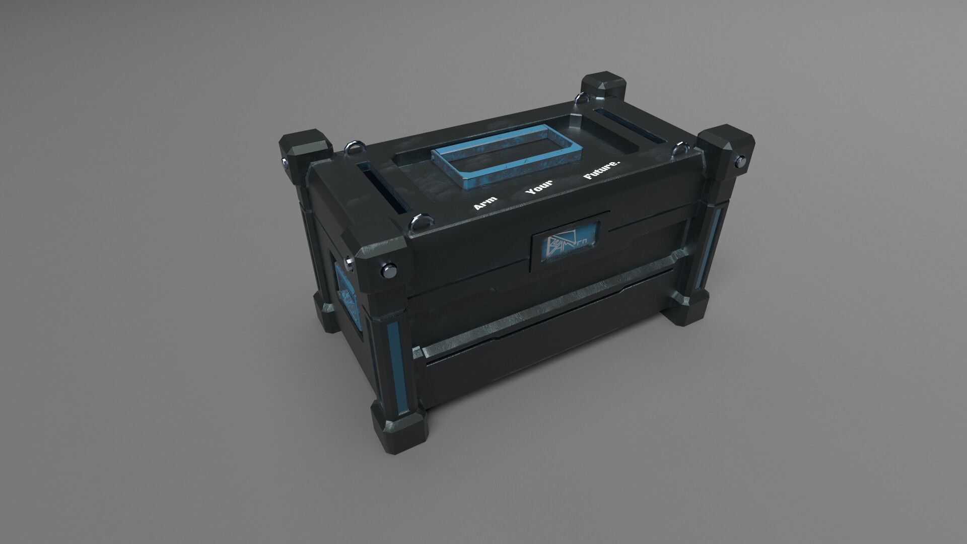 SCI-FI - Style Asset for games Low-poly 3D model_6