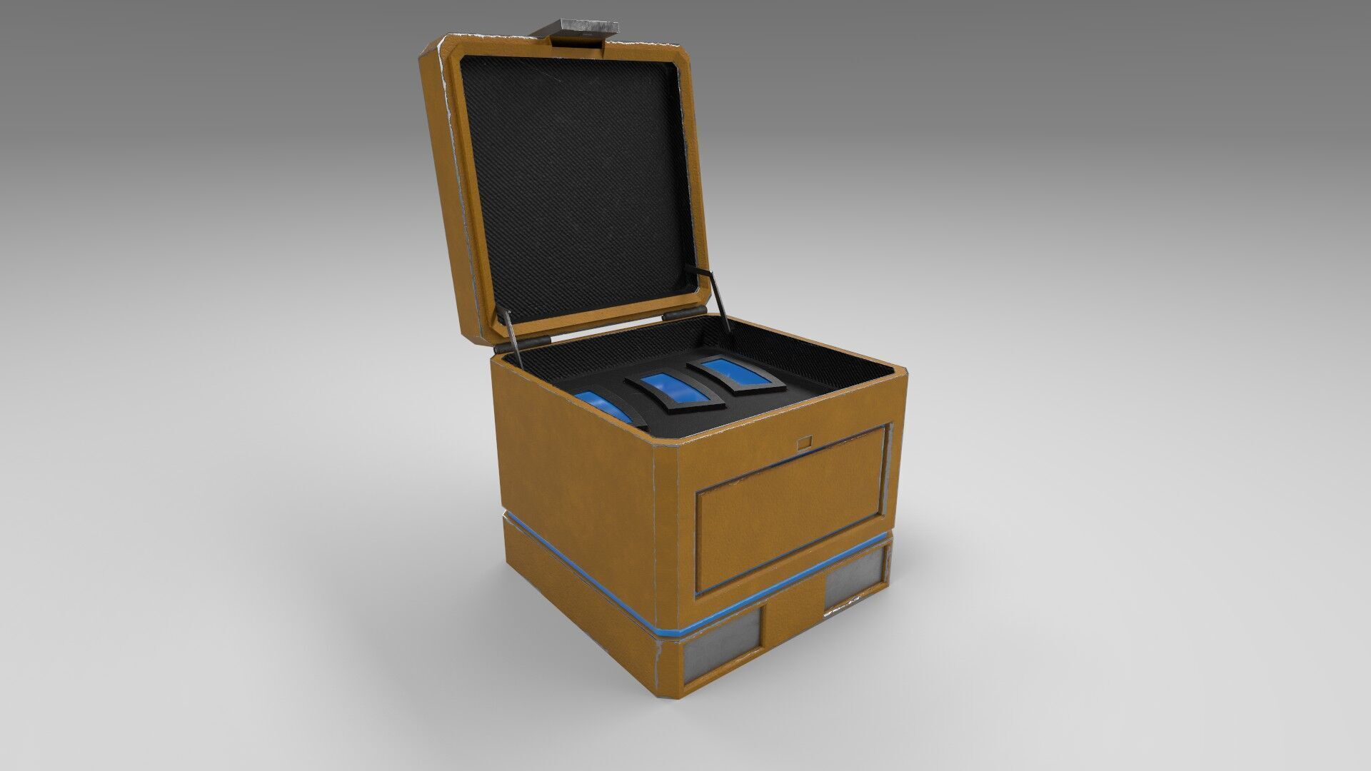 SCI-FI - Style Asset for games Low-poly 3D model_3