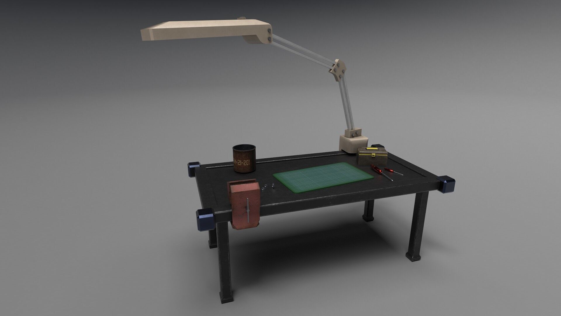 SCI-FI - Style Asset for games Low-poly 3D model_7