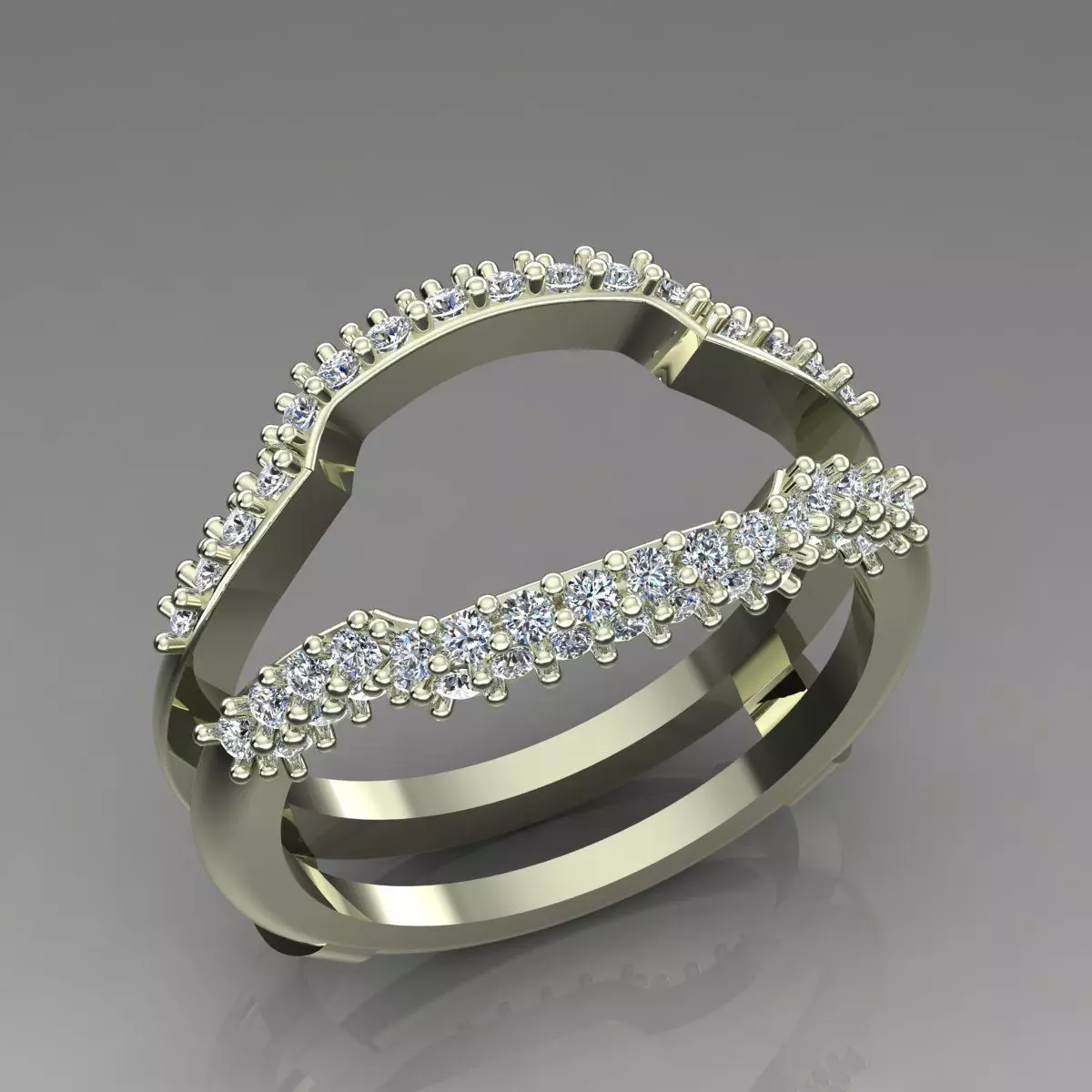 Band Ring 3D print model