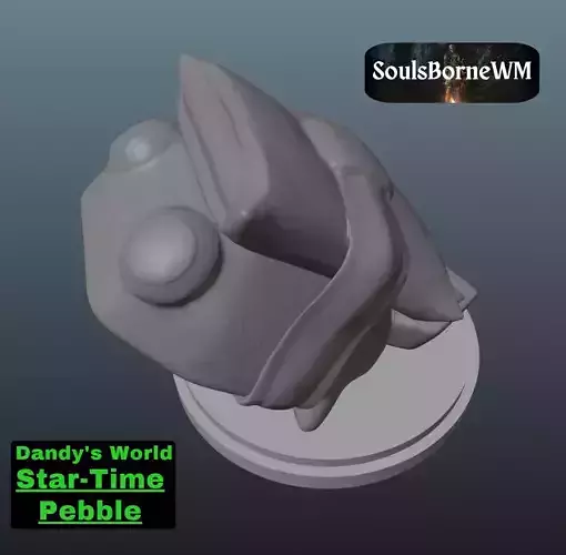 Dandy World Skin Star-Time Pebble 3D print model