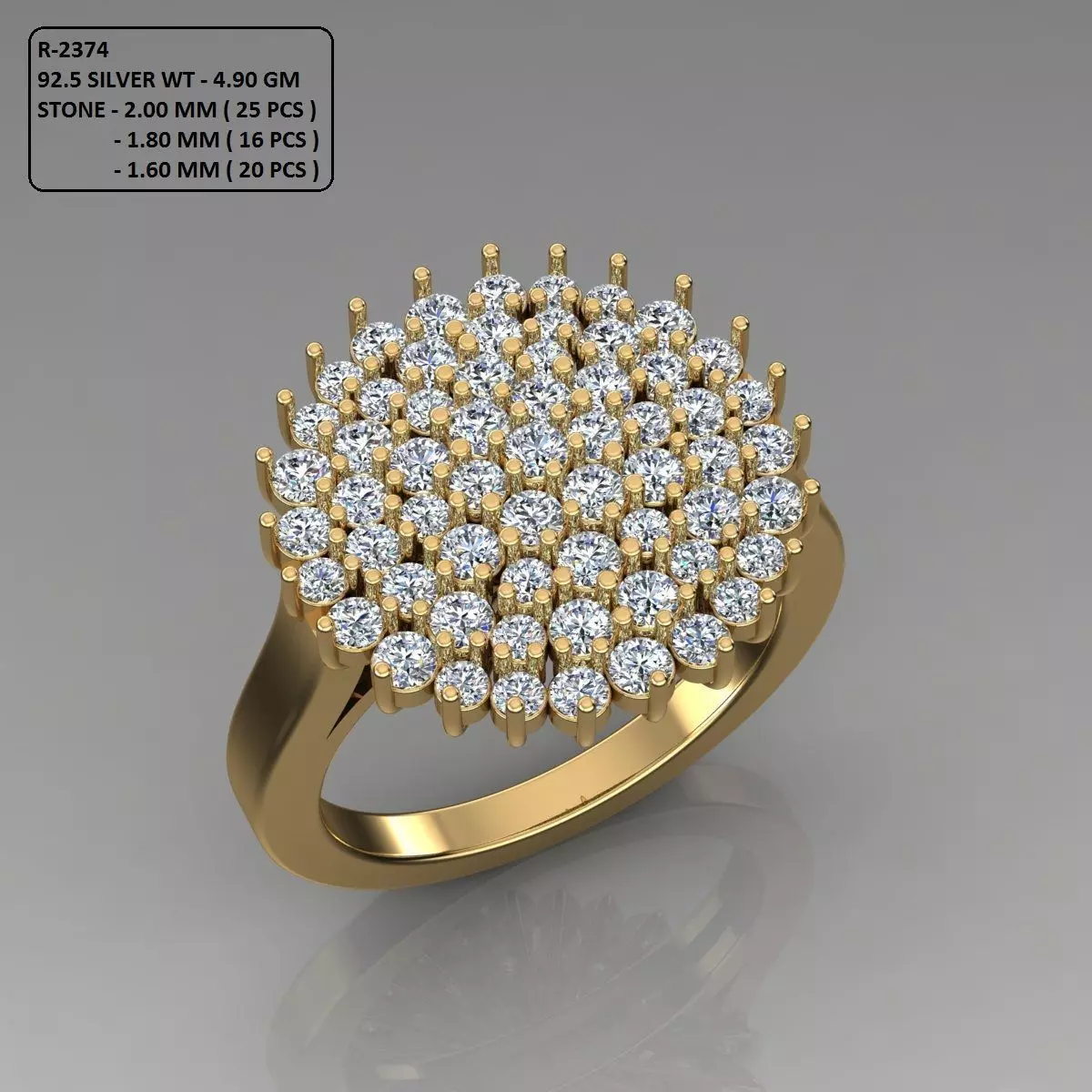 Band Ring 3D print model