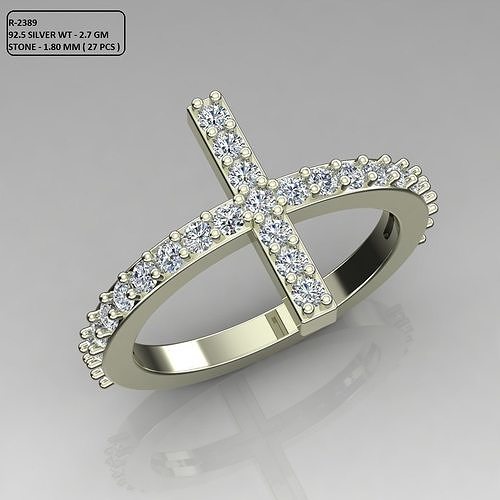 Band Ring 3D print model