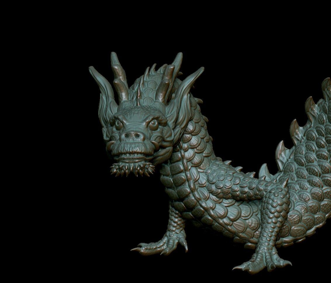 Chinese Dragon 3D print model_2