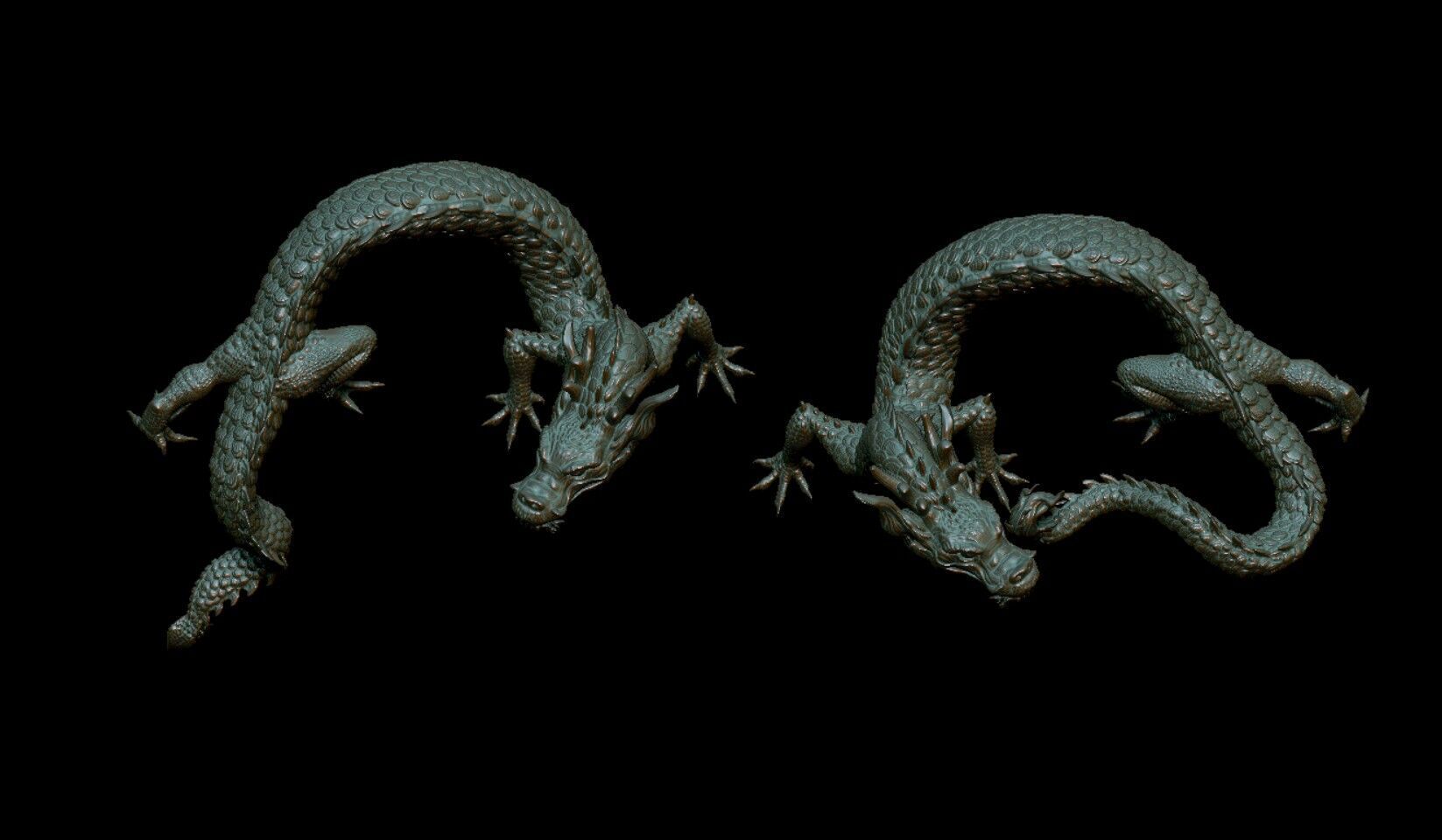 Chinese Dragon 3D print model_11