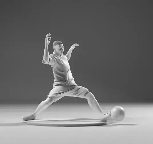 Footballer 05 SledgeStrike 01 Stl