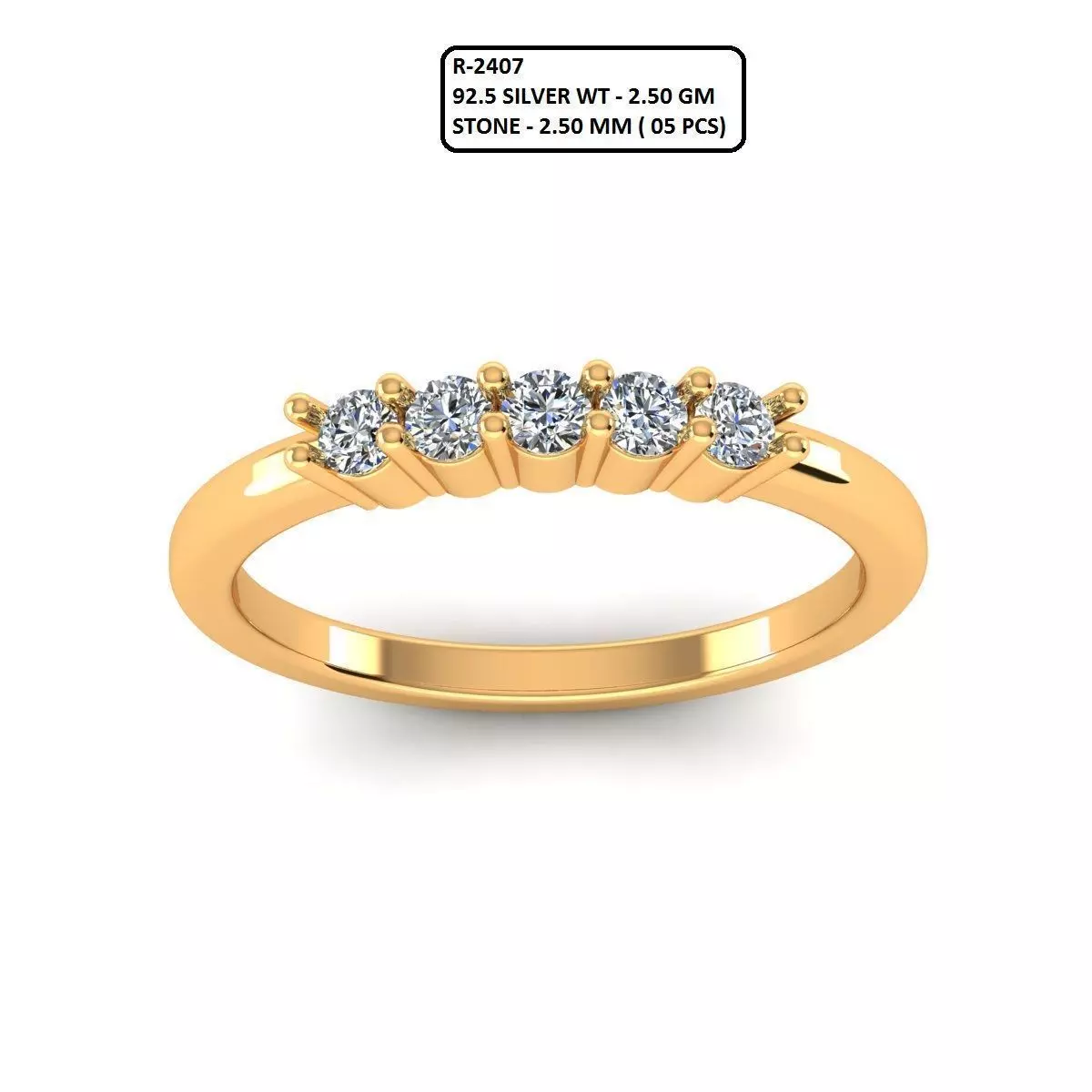 Band Ring 3D print model