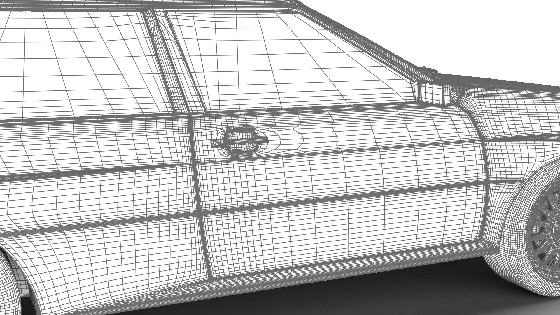 Audi Quattro UR 20v 1980 3d model 3D model_48