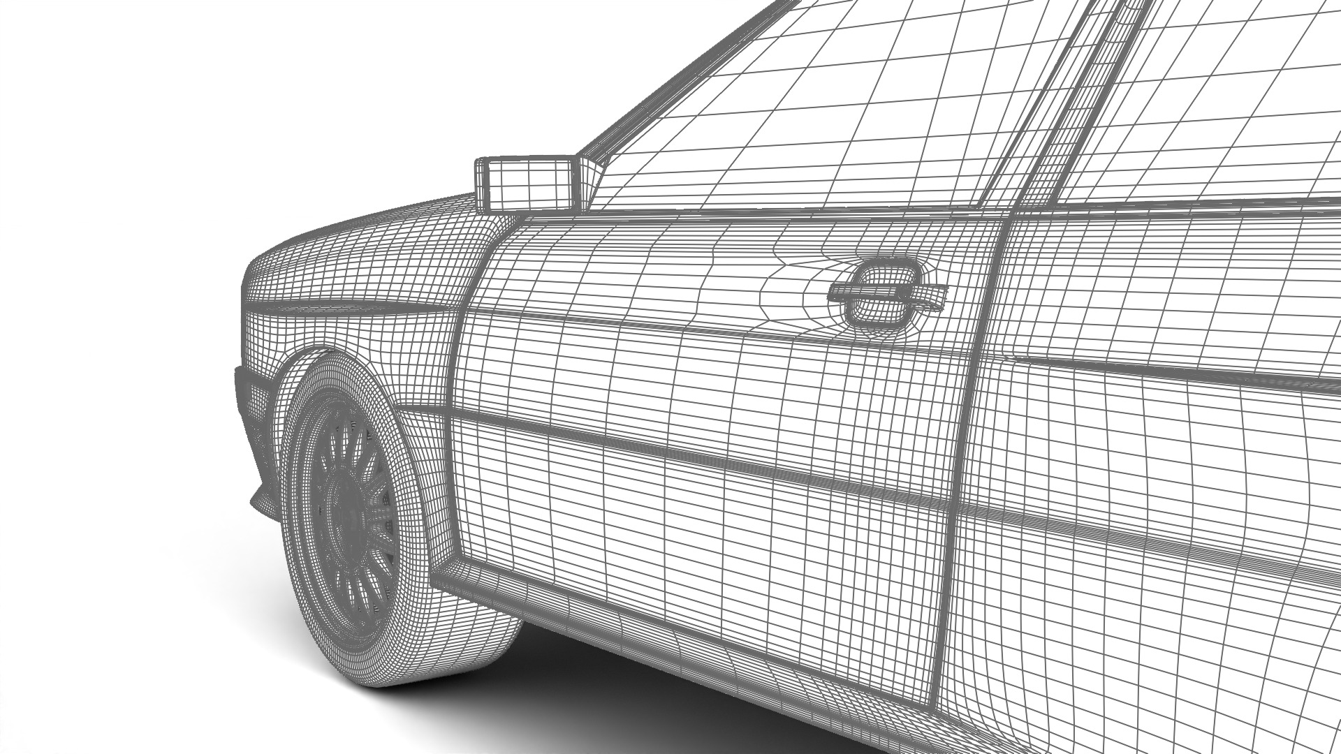 Audi Quattro UR 20v 1980 3d model 3D model_43