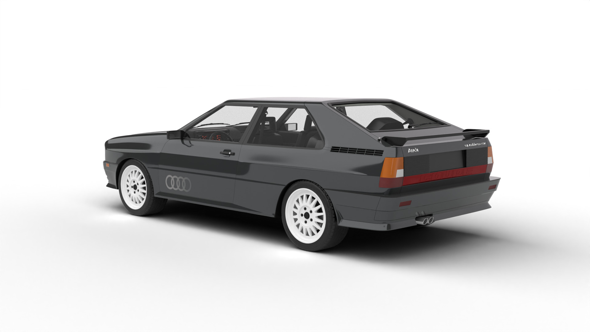 Audi Quattro UR 20v 1980 3d model 3D model_1