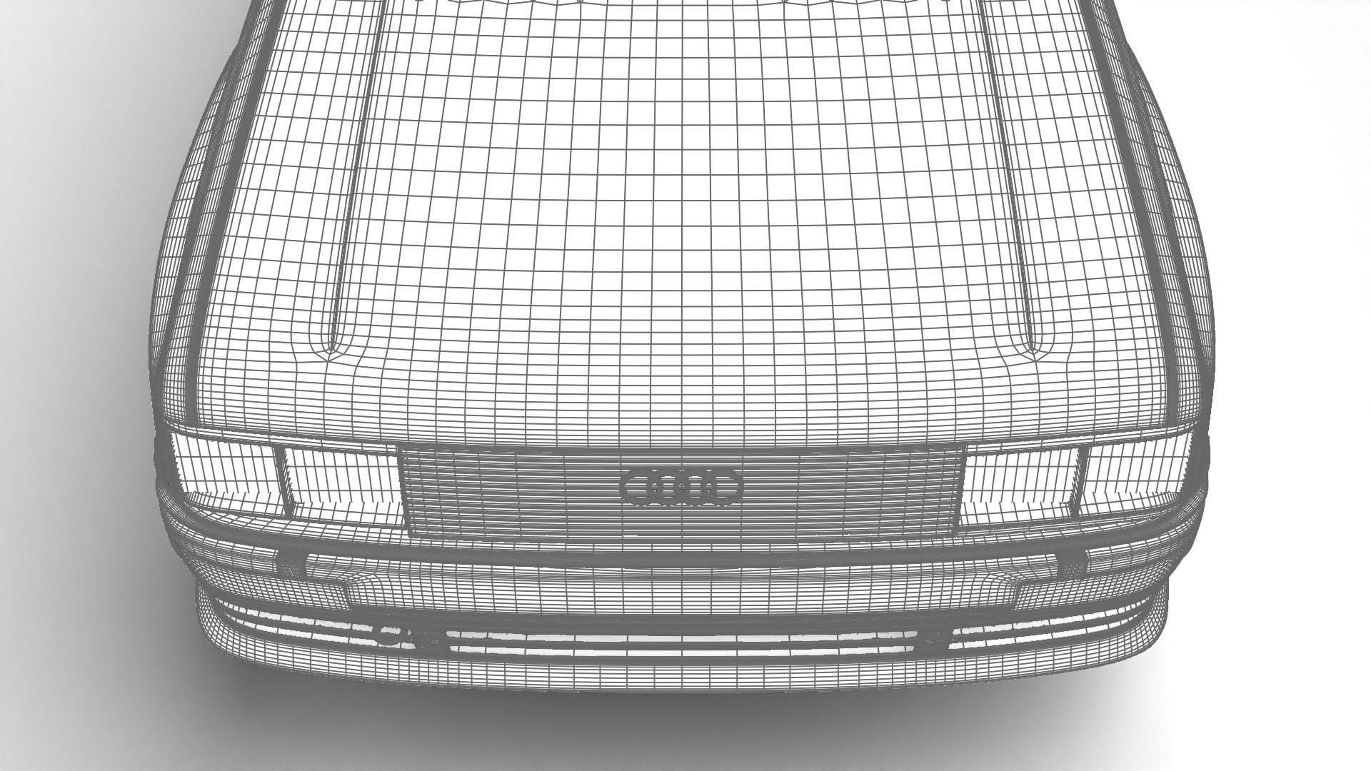 Audi Quattro UR 20v 1980 3d model 3D model_40