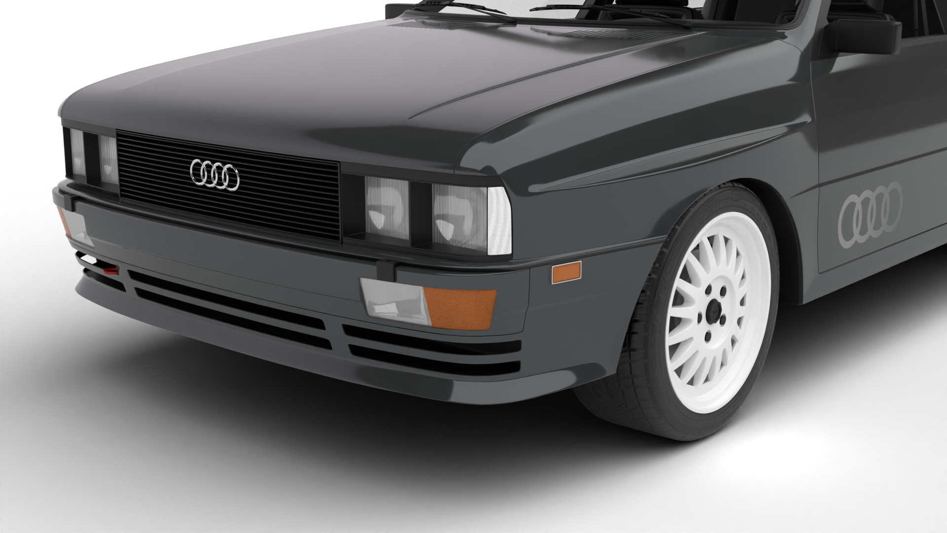 Audi Quattro UR 20v 1980 3d model 3D model_7