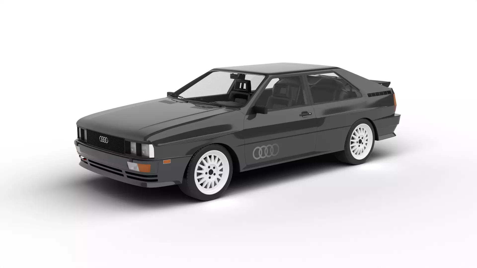 Audi Quattro UR 20v 1980 3d model 3D model_0