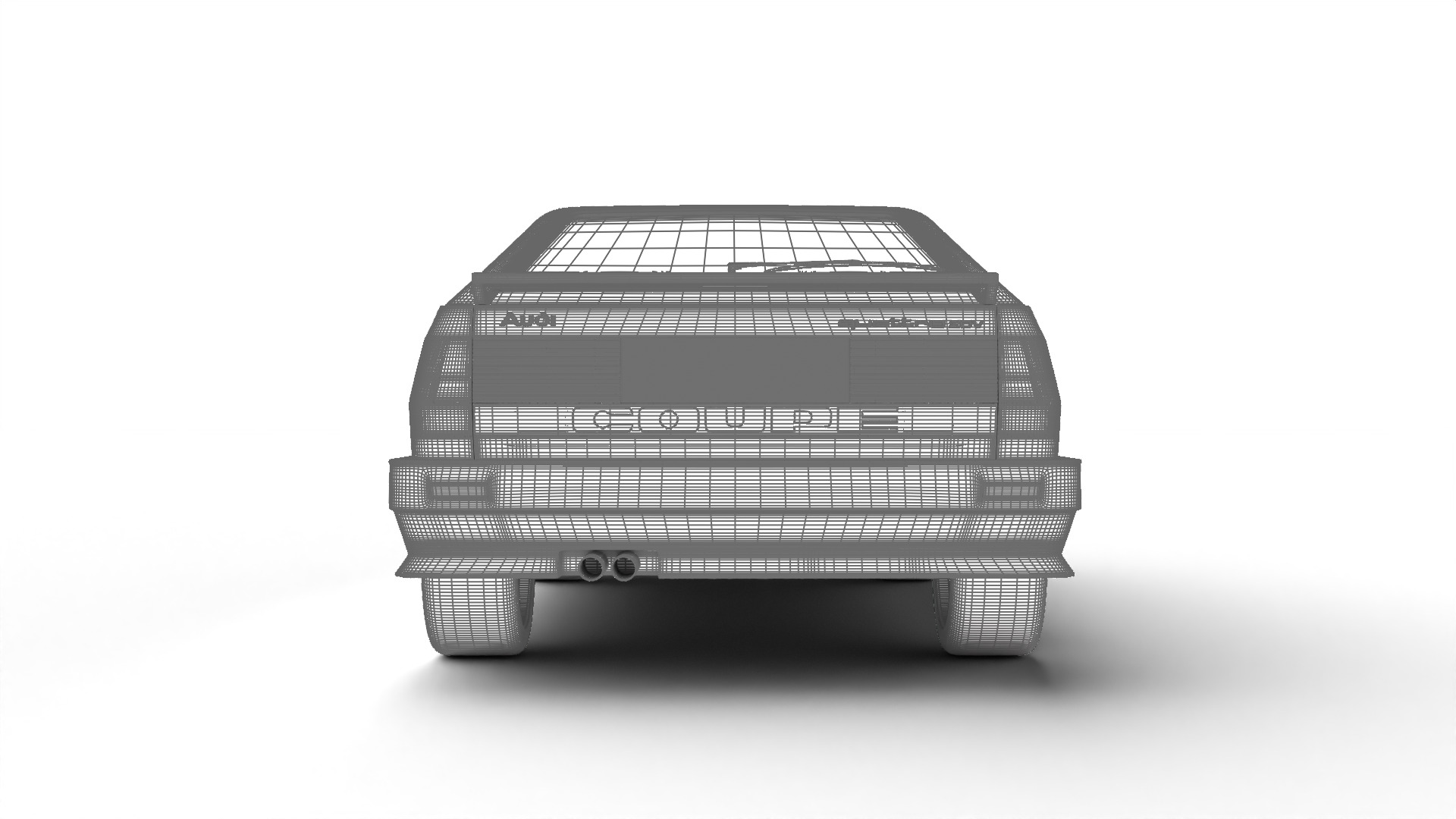 Audi Quattro UR 20v 1980 3d model 3D model_25