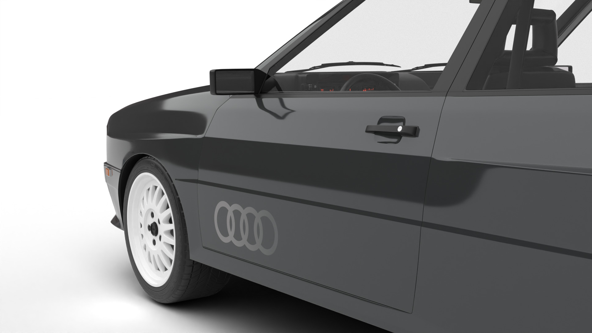 Audi Quattro UR 20v 1980 3d model 3D model_12