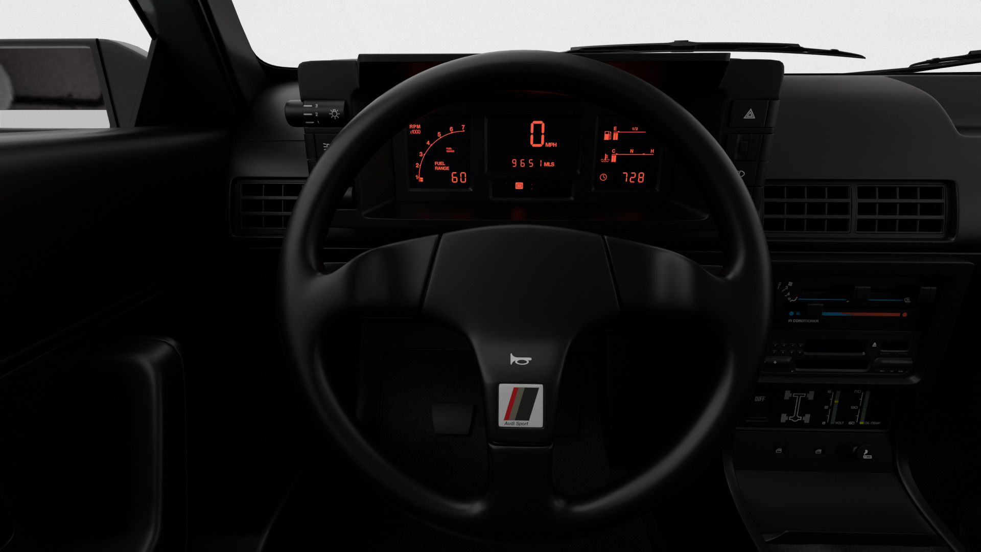 Audi Quattro UR 20v 1980 3d model 3D model_22