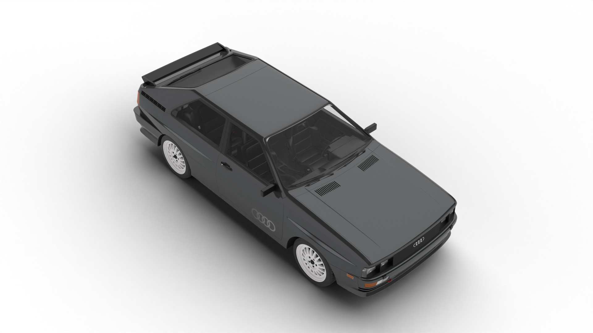 Audi Quattro UR 20v 1980 3d model 3D model_3
