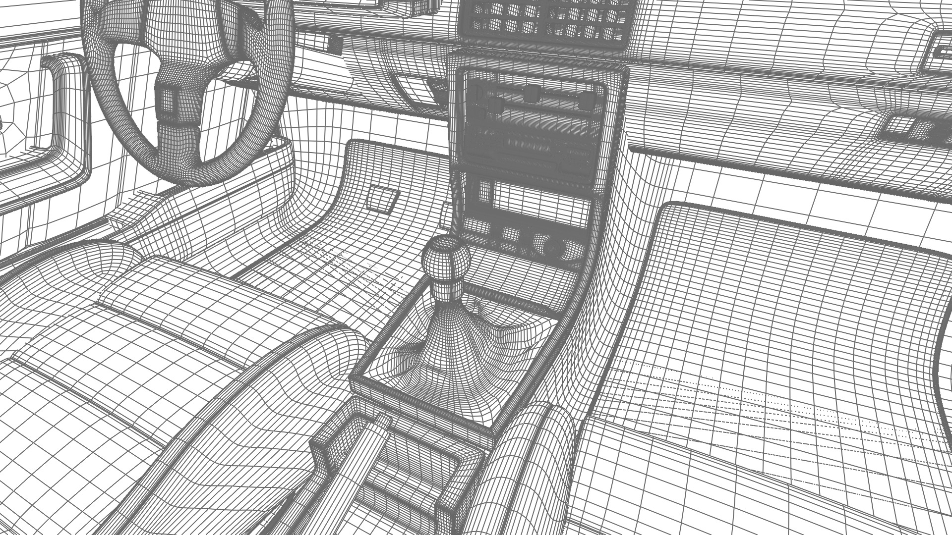 Audi Quattro UR 20v 1980 3d model 3D model_49