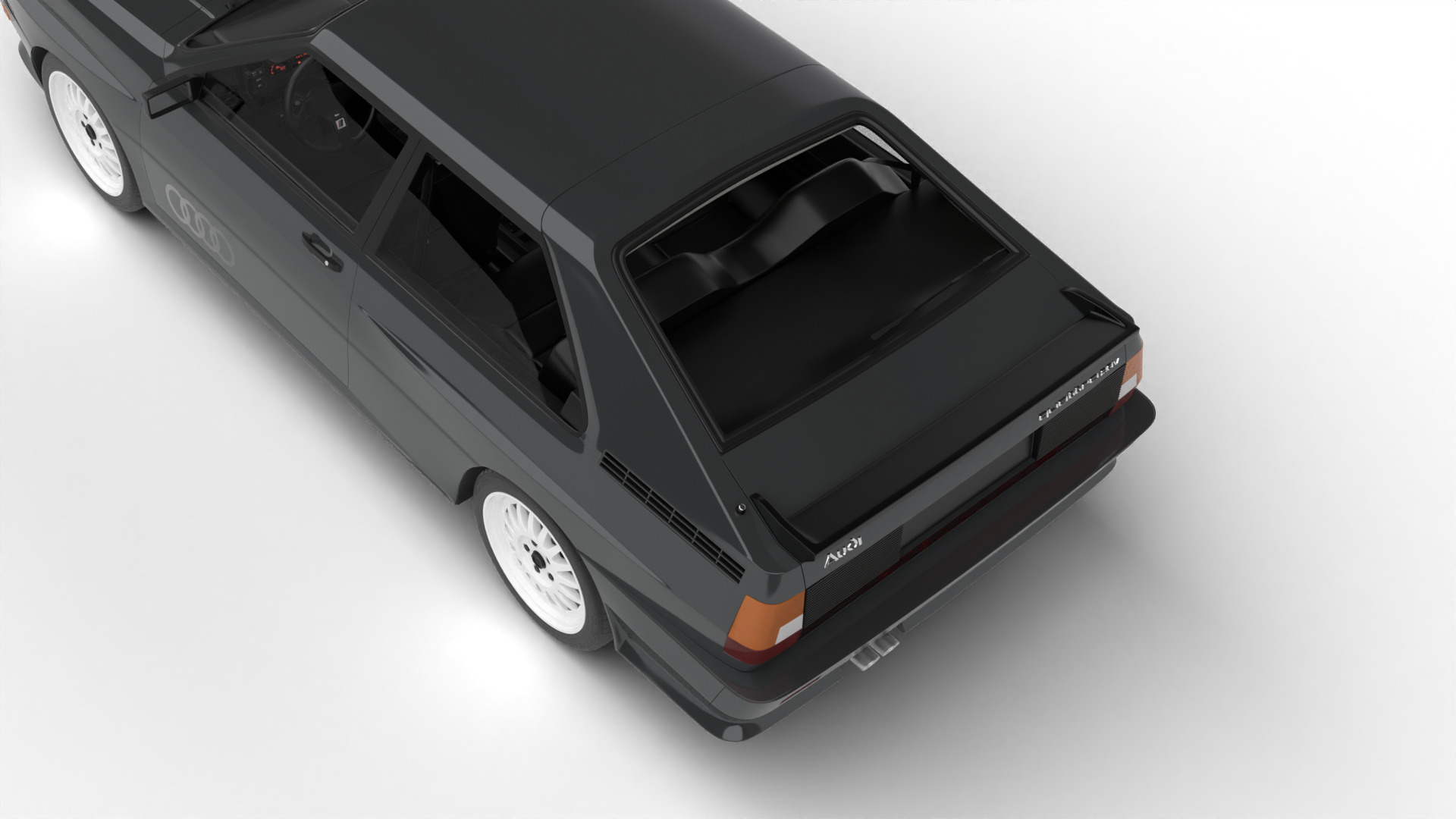 Audi Quattro UR 20v 1980 3d model 3D model_6