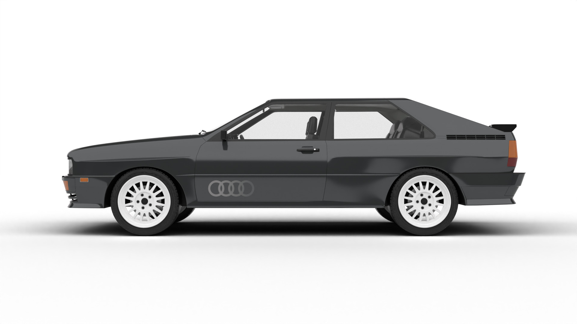 Audi Quattro UR 20v 1980 3d model 3D model_2