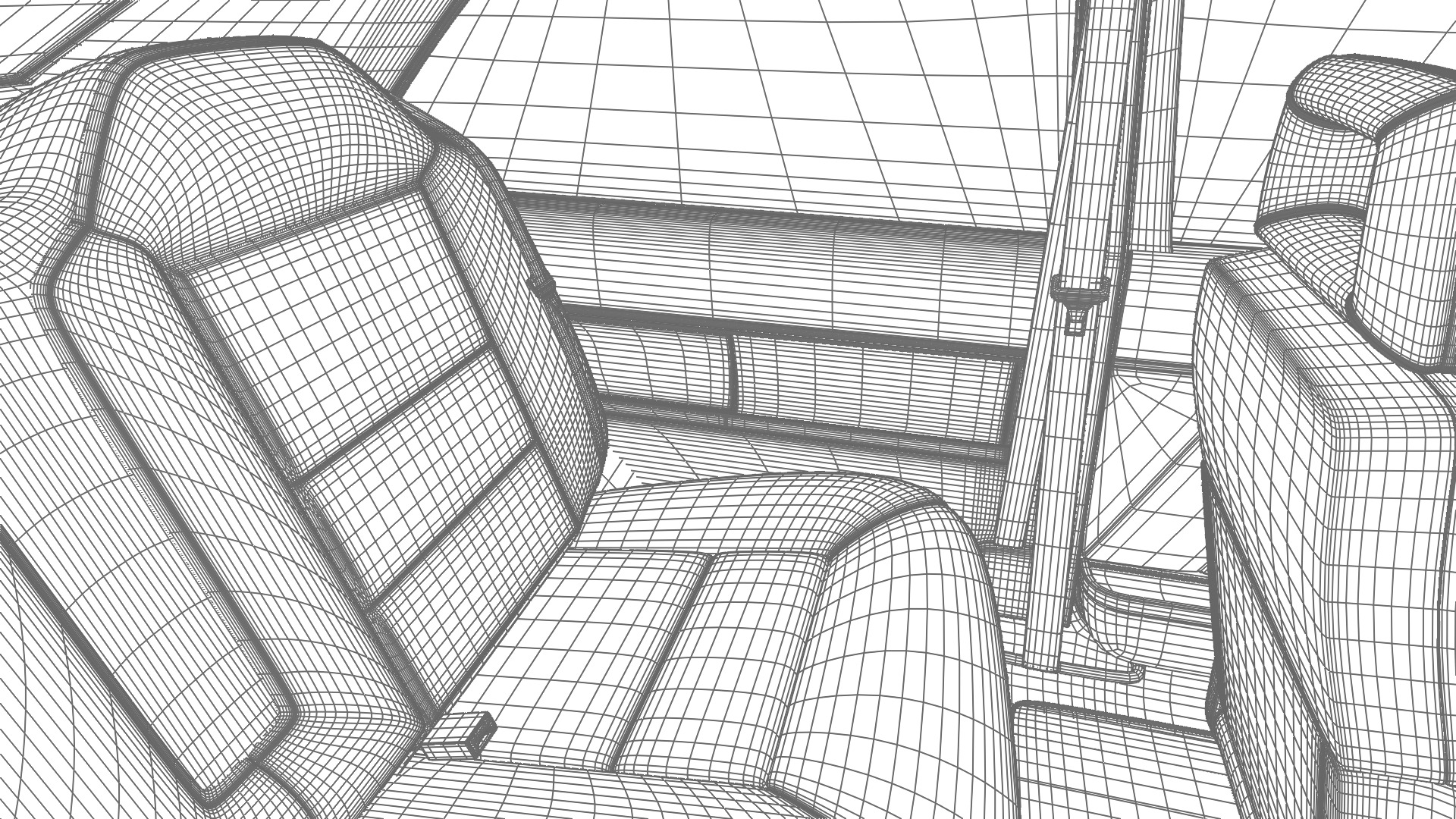 Audi Quattro UR 20v 1980 3d model 3D model_44