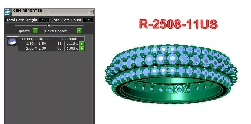 Band Ring 3D print model