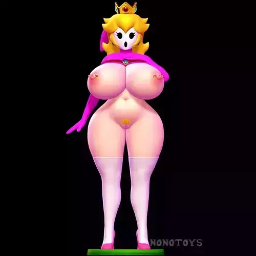 Shy Gal Princess peach - NSFW and SFW