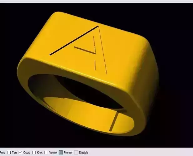 signet ring 3dm file