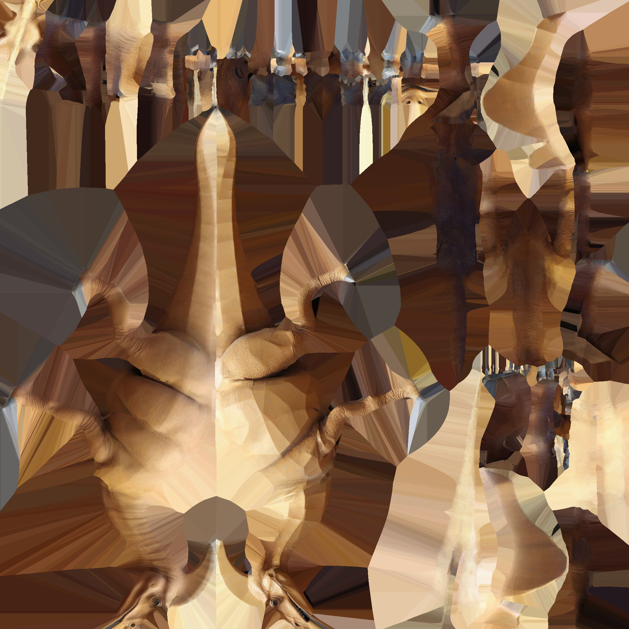 3d Render Parasaurolophus Was A Herbivorous Dinosaur 3D model_7