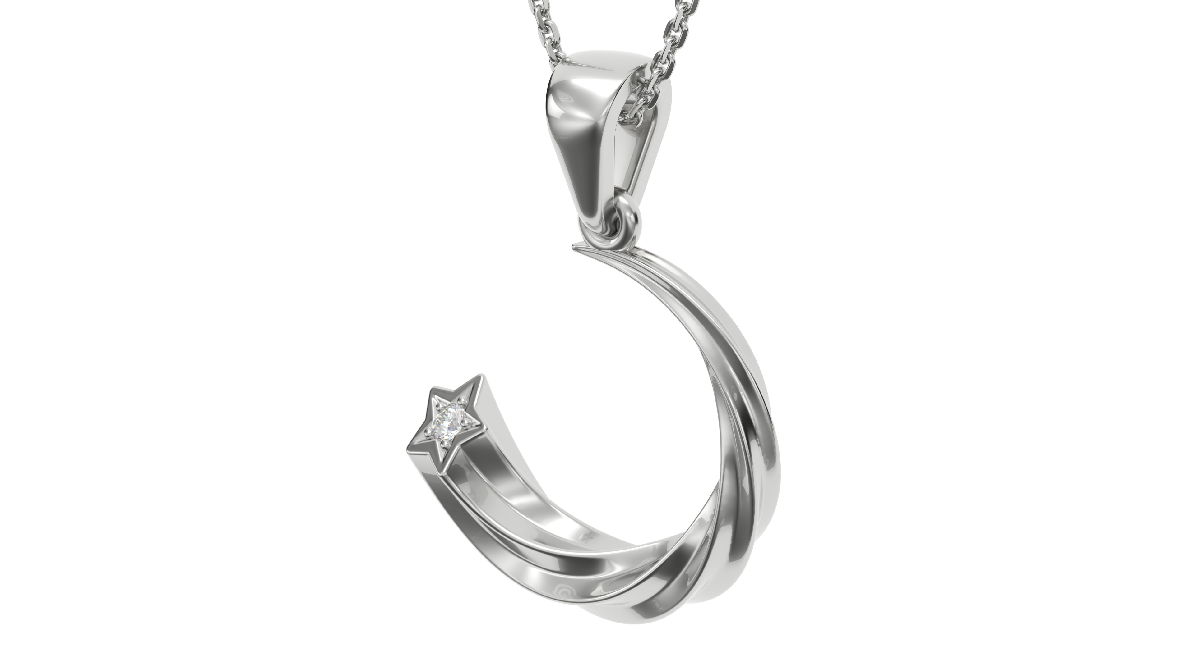 Star pendant V2 3D print model_10