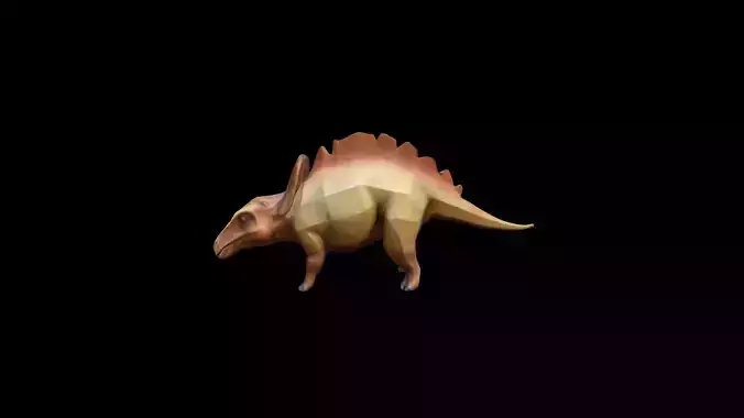 3d Render Parasaurolophus Was A Herbivorous Dinosaur